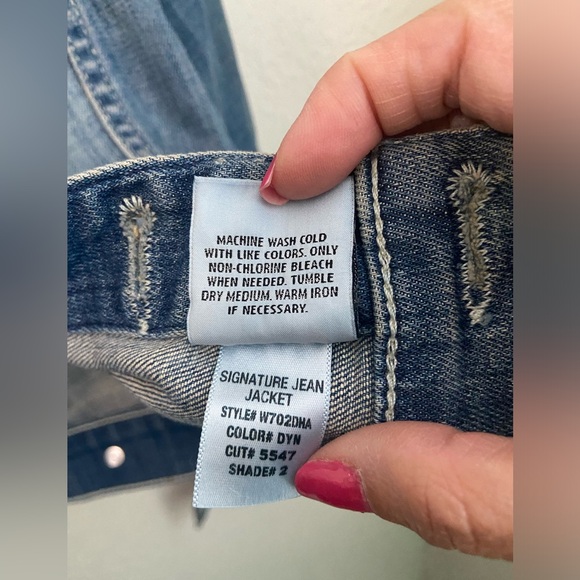 Vintage Hudson Denim Jeans Cropped Jacket Women’s Size XS - Picture 7 of 14